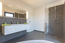 Badezimmer Musterhaus Pascino