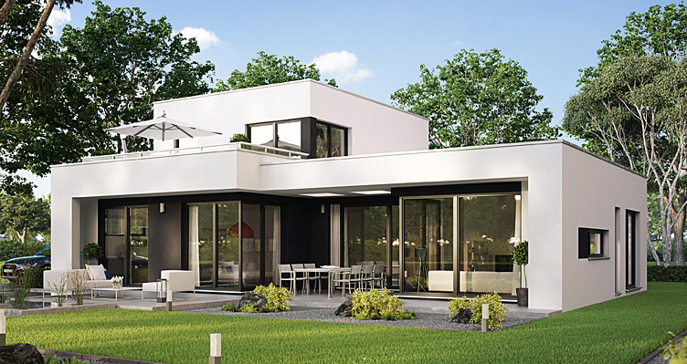 Effizienzhaus 55 | Fertighaus | Fertighäuser