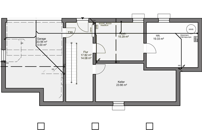 Fertighaus Flaviano Grundriss KG