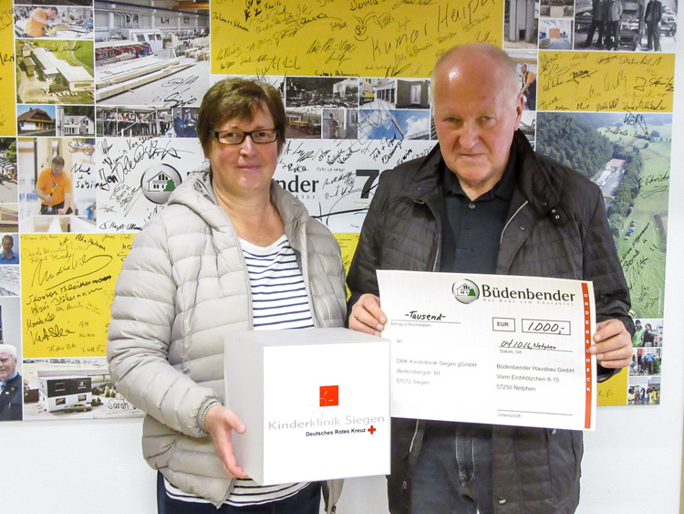 Bettina Kowatsch und Geschäftsführer Claus Büdenbender