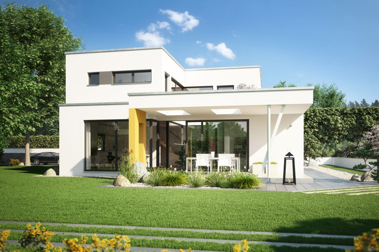 Das Plus-Energiehaus Valentino, ein Musterhaus von Büdenbender Hausbau