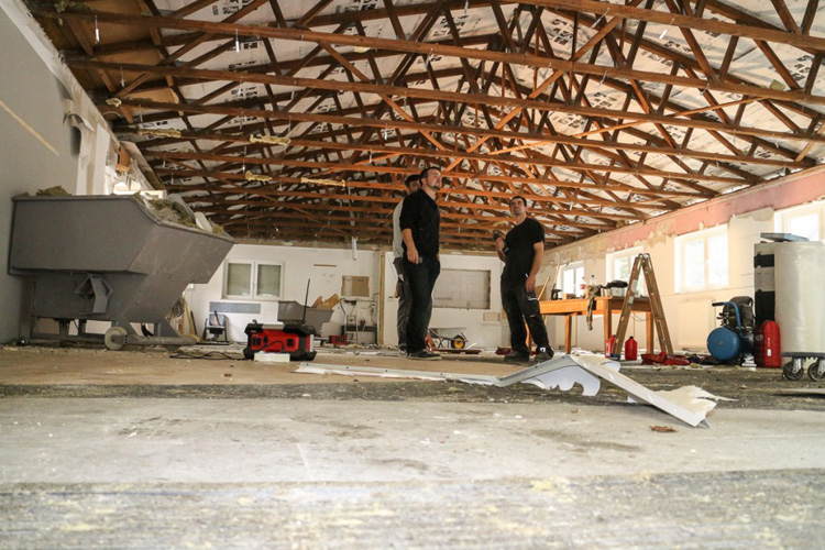 Umbau des Ausstattungszentrums von Büdenbender Hausbau