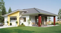 Fertighaus Architektenhaus Comfort, Bungalow mit Pultdach f&uuml;r barrierefreies Wohnen