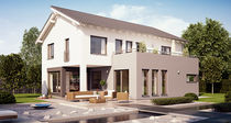 Fertighaus Architektenhaus Rubitano mit Pultdach von B&uuml;denbender