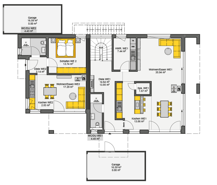 Fertighaus Corradino Grundriss EG