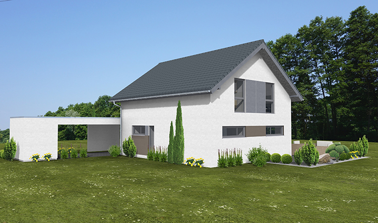 Jedermann-Akzent Farbe 2 Carport