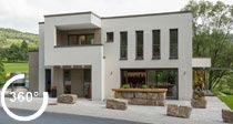 Musterhaus Satchmo in Netphen, Siegerland, ein Fertighaus von Büdenbender