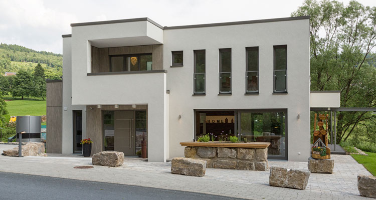 Musterhaus Satchmo in Netphen-Hainchen, ein Fertighaus von Büdenbender