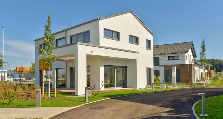 Musterhaus Vitalis in Günzburg, ein Fertighaus von Büdenbender