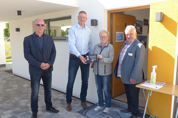 Feierliche Eröffnung Musterhaus Bufleben